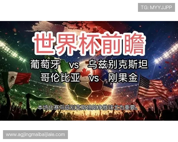 2026年世界杯哥伦比亚对阵葡萄牙比赛国旗展示与赛前分析